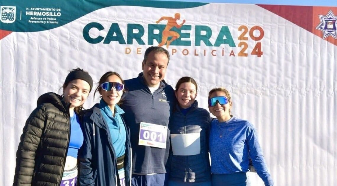 Participa Antonio Astiazarán en la tradicional Carrera del Policía en Hermosillo Participa Antonio Astiazarán en la tradicional Carrera del Policía en Hermosillo