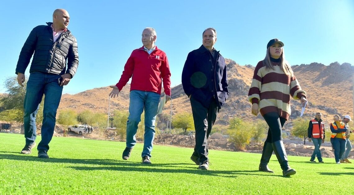 Supervisa alcalde Astiazarán obra en El Cárcamo