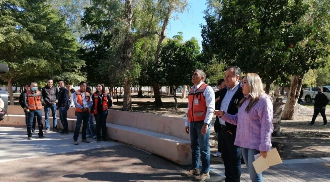 Supervisa Antonio Astiazarán los avances en rehabilitación del Parque Madero
