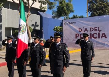 En el día del policía, realizan homenaje a elementos caídos en Ciudad Obregón