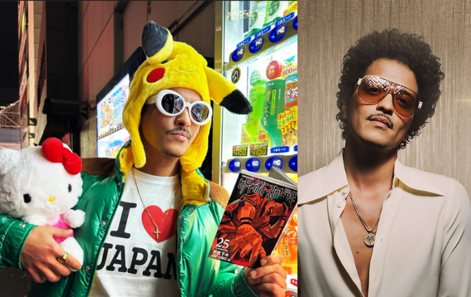 Bruno Mars: Del Funk a lo ‘Kawaii’ en Tokyo Bruno Mars: Del Funk a lo ‘Kawaii’ en Tokyo