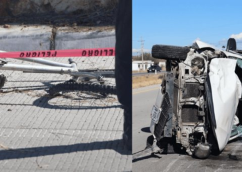 Ciclista fallece tras ser impactado por vehículo en carretera a Guaymas