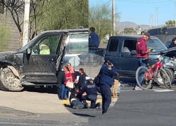 Fuerte accidente sobre el García Morales deja al menos dos personas heridas