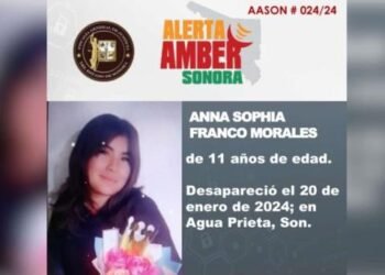 Activan Alerta Amber para localizar a menor de 11 años