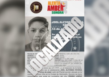 Localizan a menor desaparecido en Hermosillo y desactivan Alerta Amber