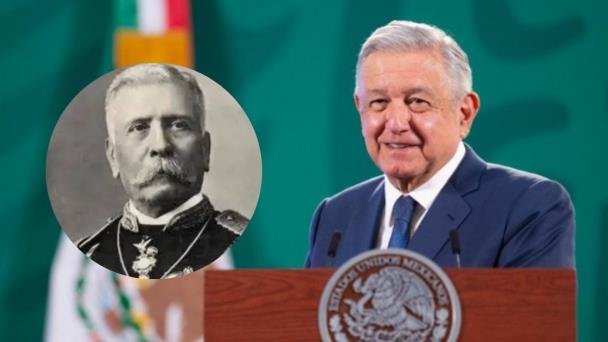 AMLO a favor de repatriar restos de Porfirio Díaz desde Francia AMLO a favor de repatriar restos de Porfirio Díaz desde Francia