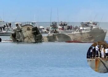 Confirman el hundimiento de dos barcos para crear un arrecife artificial