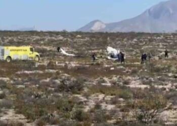 Reportan caída de avión en Coahuila; hay al menos 4 muertos
