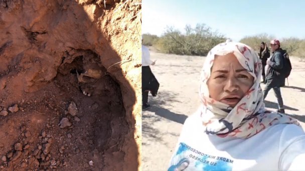 Hasta 50 cuerpos han hallado Madres Buscadoras en El Choyudo Hasta 50 cuerpos han hallado Madres Buscadoras en El Choyudo