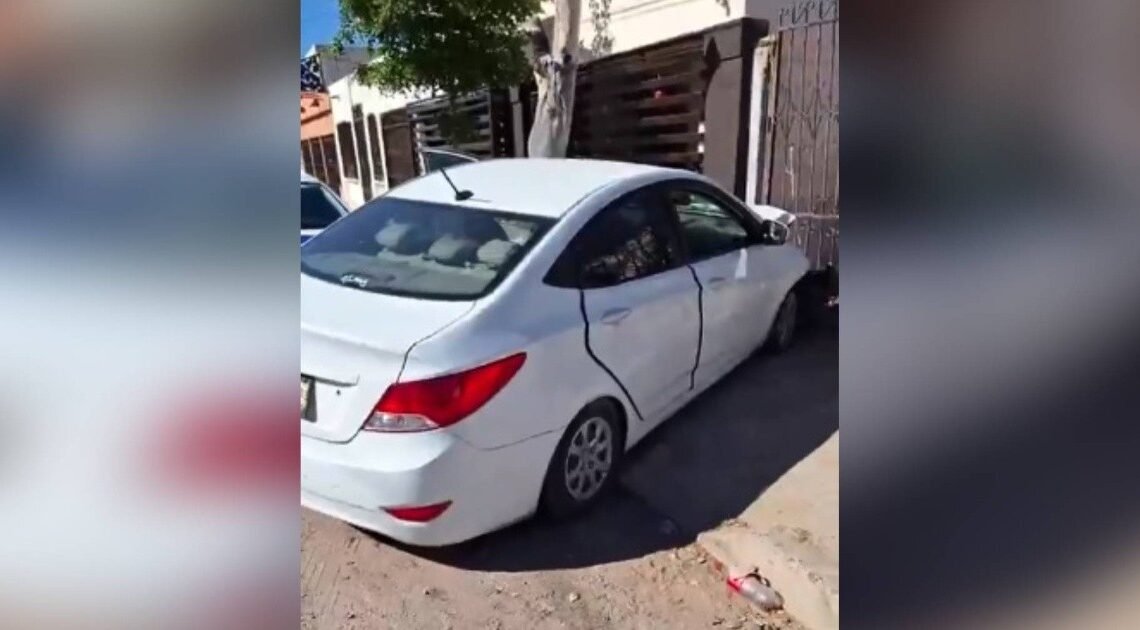 Un hombre resultó lesionado tras participar en choque vehicular en la colonia Jesús García