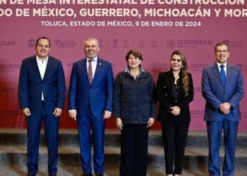 Gobernadores de Tierra Caliente se reúnen en Edomex para combatir crimen organizado