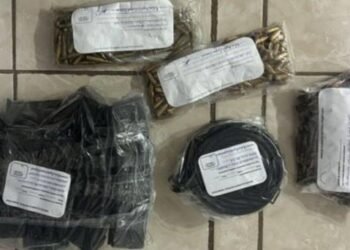 Decomisa Mesa Estatal de Seguridad 430 cartuchos de arma de fuego