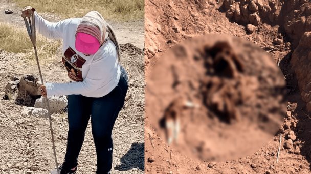 Madres Buscadoras han hallado 17 fosas clandestinas en El Choyudo Madres Buscadoras han hallado 17 fosas clandestinas en El Choyudo