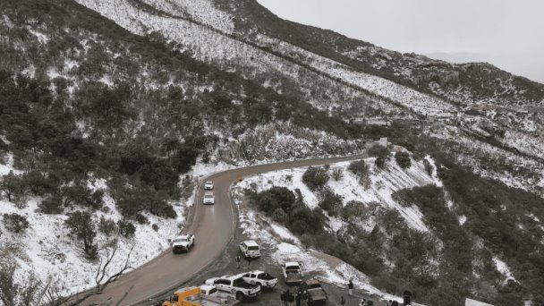 Anticipan nevadas para el norte de Sonora por frente frío número 25 Anticipan nevadas para el norte de Sonora por frente frío número 25