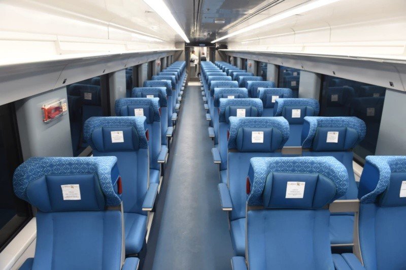  Interior del Tren Maya.