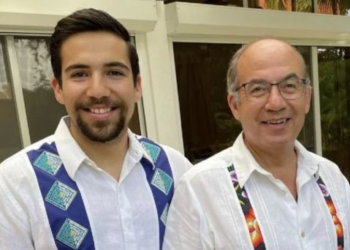 Hijo de Felipe Calderón sale en su defensa y arremete contra AMLO en redes