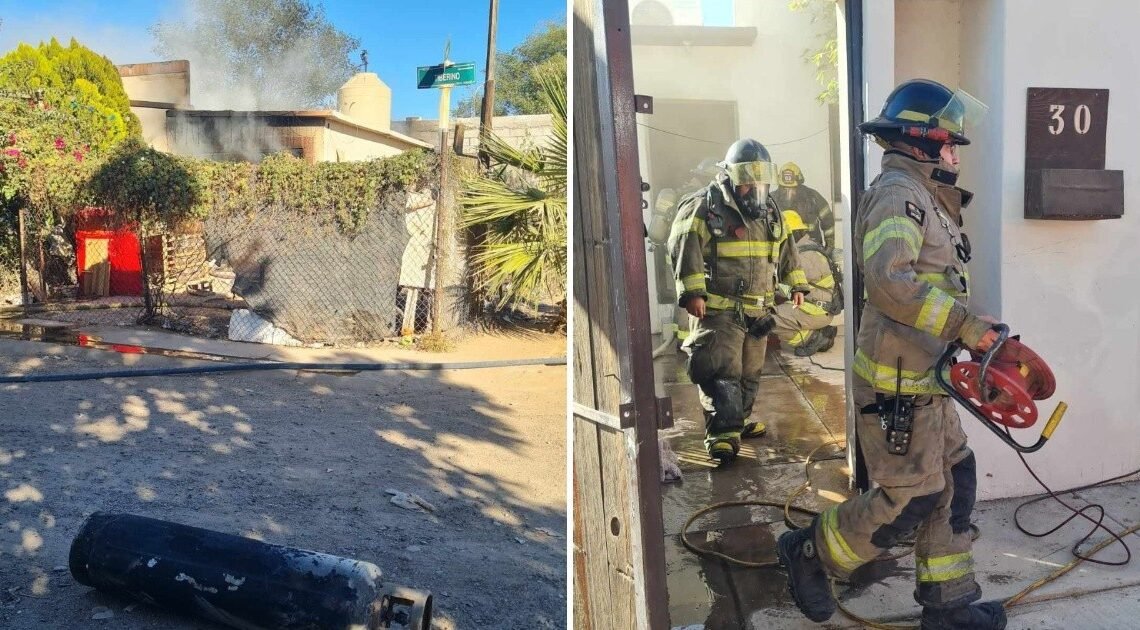 Dos domicilios se incendian en la colonia Romanza en Hermosillo Dos domicilios se incendian en la colonia Romanza en Hermosillo