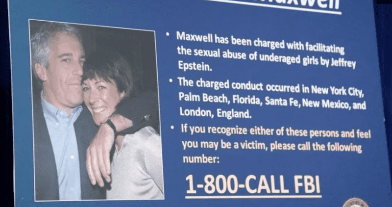  Ghislaine Maxwell y Jeffrey Epstein.