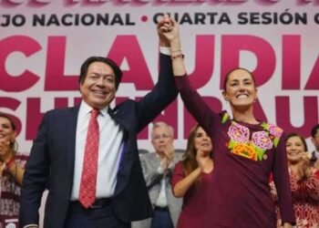 Alejandro Moreno señaló que Mario Delgado estaba mostrando encuestas falsas