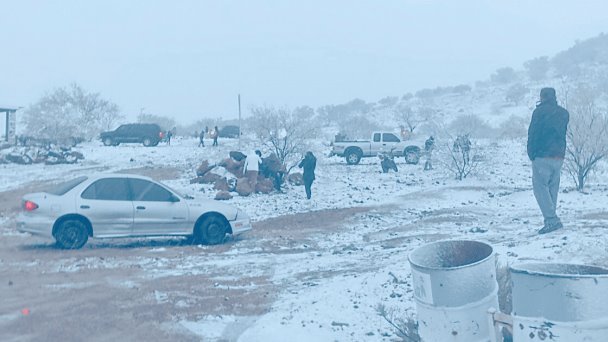Sonora registró nevadas y lluvias durante la tarde del domingo Sonora registró nevadas y lluvias durante la tarde del domingo
