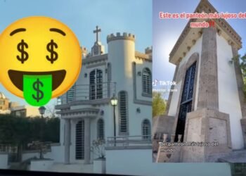 Asombra el panteón más lujoso de Culiacán; sus tumbas son casas enormes de millones de dólares