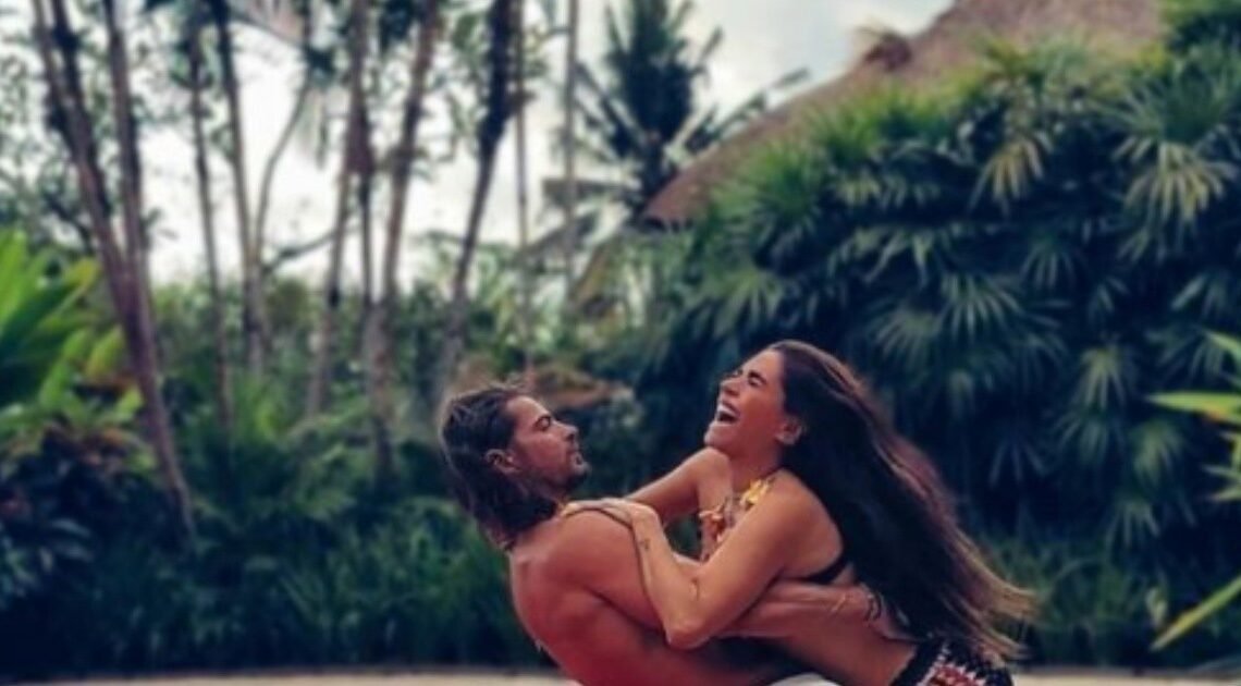 Galilea Montijo inicia el 2024 con románticas vacaciones en Bali y comparte fotos candentes al lado de su novio
