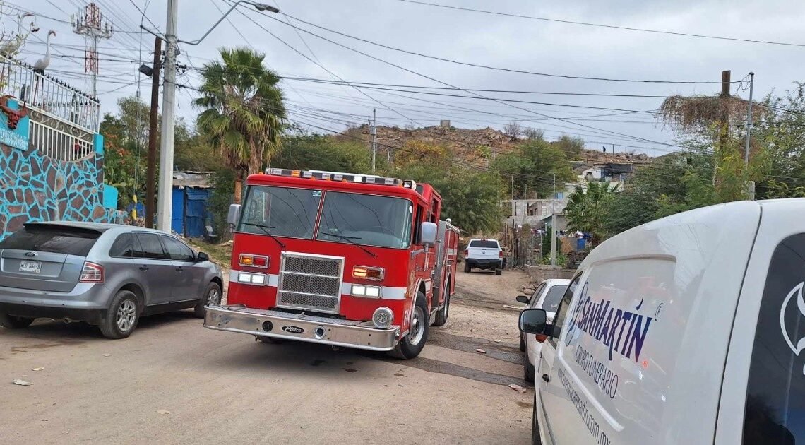 Muere hombre invidente en incendio en Hermosillo; no pudieron ayudarlo por falta de agua