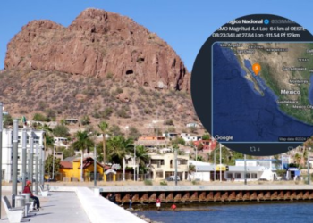 Vecinos de Guaymas se vieron sorprendidos con el sismo de esta mañana