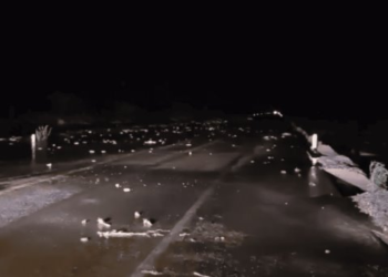 Cierran carretera Sonoyta-San Luis por lluvias en la región noroeste