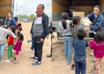 Tiktoker Lupita Villalobos dona tonelada de alimento en Hermosillo