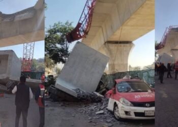 Colapsa tren interurbano México-Toluca en gran parte de su estructura, ¿cómo pasó?