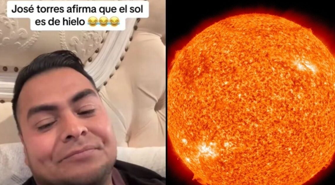 José Torres desafía a los científicos y dice que el Sol es una bola de hielo José Torres desafía a los científicos y dice que el Sol es una bola de hielo