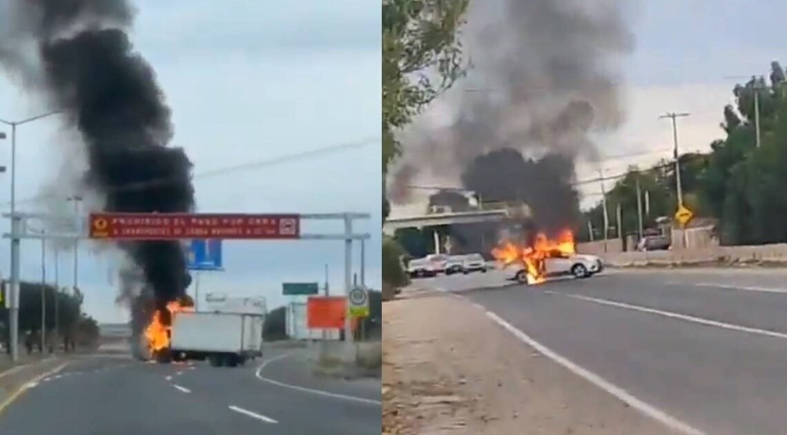 VIDEOS: Detención de presunto líder criminal desata ataques armados y quema de autos en Guanajuato VIDEOS: Detención de presunto líder criminal desata ataques armados y quema de autos en Guanajuato