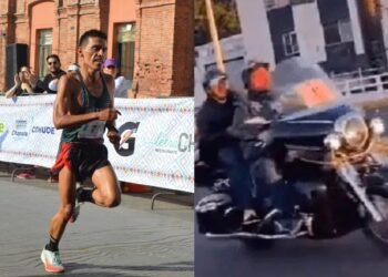 Atleta embestido por moto en Medio Maratón Guadalajara