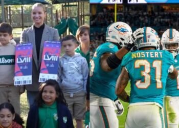 Maestra de matemáticas premiada con boletos para Super Bowl