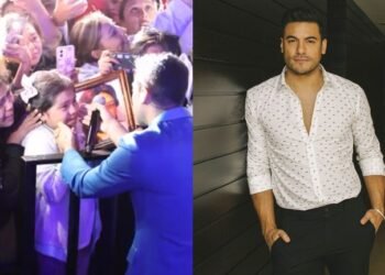 Carlos Rivera emociona al dedicar canción a niña que perdió a su madre