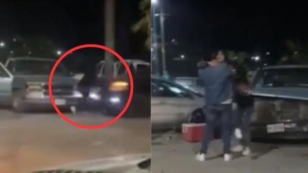 Tras una fuerte discusión, sujeto atropella a su exnovia Tras una fuerte discusión, sujeto atropella a su exnovia