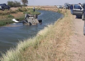 Dos jóvenes mueren al caer en un canal hidráulico