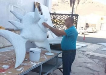 Carros alegóricos están casi listos para el Carnaval de Guaymas