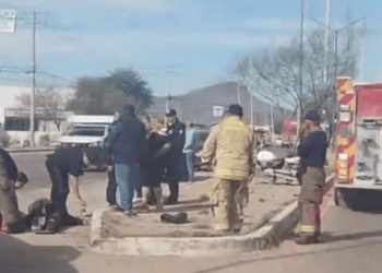 Accidente de tránsito en Hermosillo deja un herido