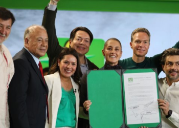 Partido Verde constata a Claudia Sheinbaum como su candidata presidencial