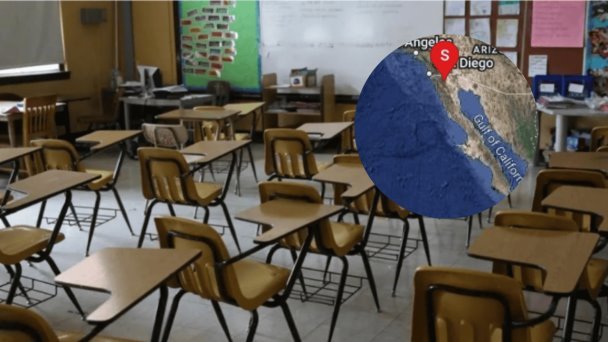 Suspenden clases en todos los niveles tras enjambre sísmico en Mexicali Suspenden clases en todos los niveles tras enjambre sísmico en Mexicali