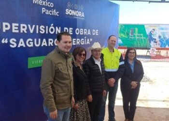 Gobernador Durazo supervisa la obra ‘Sahuaro Energía’