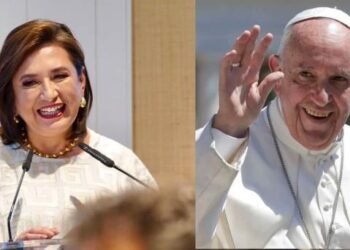 Xóchitl Gálvez visita al Papa Francisco en el Vaticano