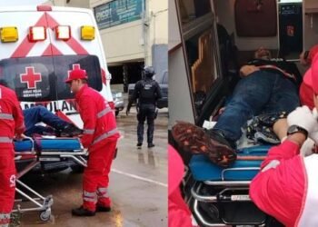 Joven terminó perdiendo un pie al intentar cruzar las vías del tren