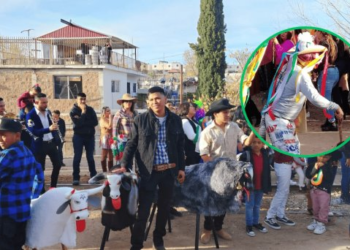 Purépechas en Nogales celebran tradicional carnaval