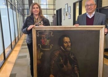 México recibió como donación un retrato de Hernán Cortés