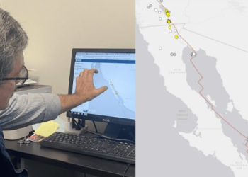 Aumenta 700% actividad sísmica en Golfo de California comparado con 2023