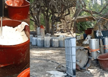 El ‘narcolaboratorio’ más grandes de México fue localizado en Sonora