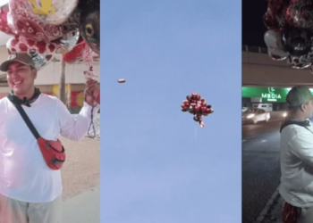 Edgar relata cómo fue que perdió la venta de globos de San Valentín